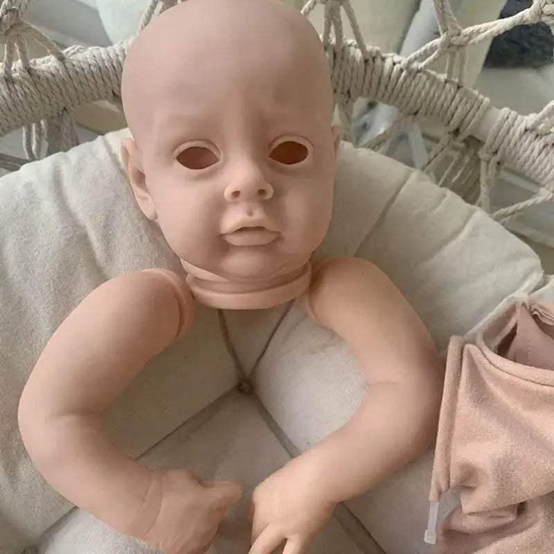 Lifelike Reborn Doll Kit 19 Inch Soft Touch Blank Vinyl for DIY Enthusiasts and Collectors - ToylandEU