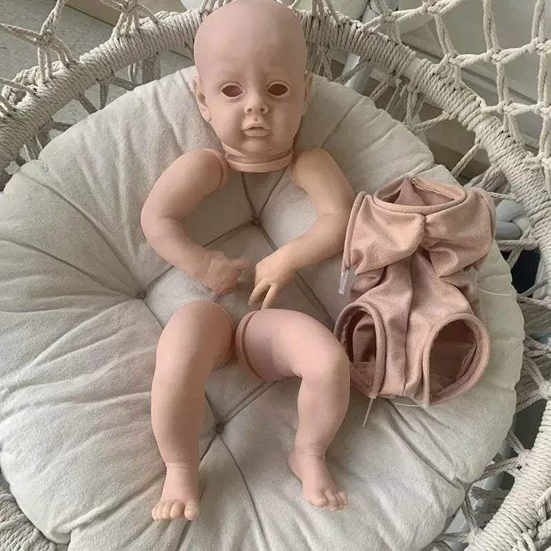 Lifelike Reborn Doll Kit 19 Inch Soft Touch Blank Vinyl for DIY Enthusiasts and Collectors - ToylandEU