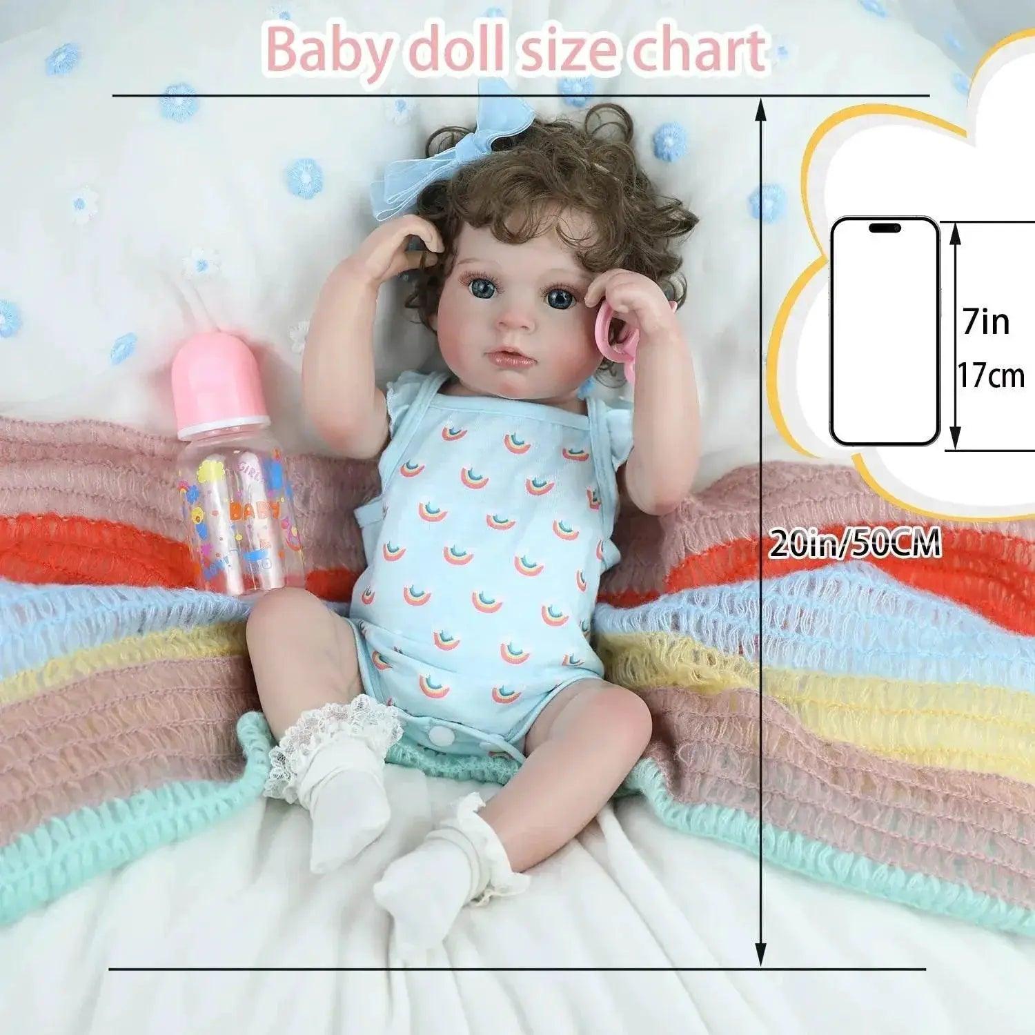  Lifelike Reborn Doll Silicone Doll 22 Inch Toyland EU -  ToylandEU™