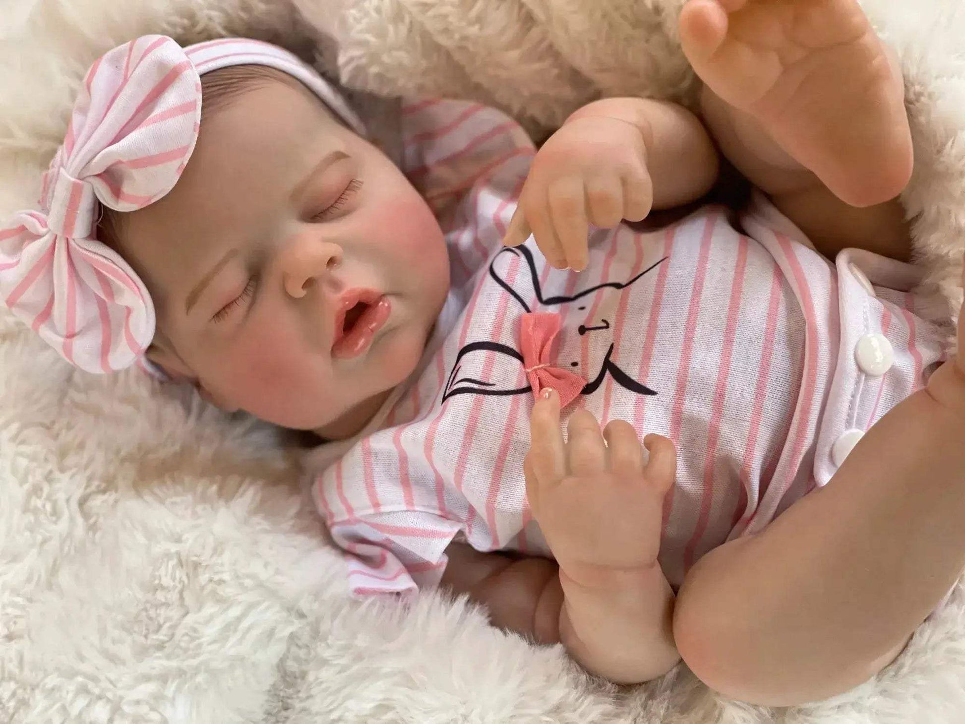  Lifelike Reborn Doll Sleeping 50cm Waterproof Body -  ToylandEU™