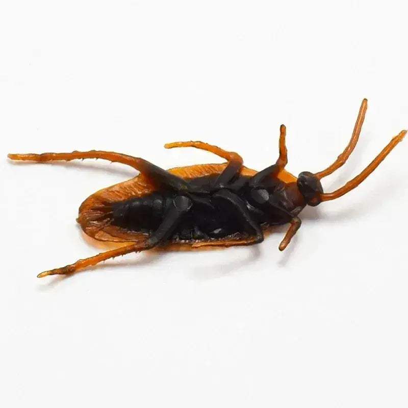 Lifelike Rubber Cockroach Prank Toy for Realistic Shock - ToylandEU