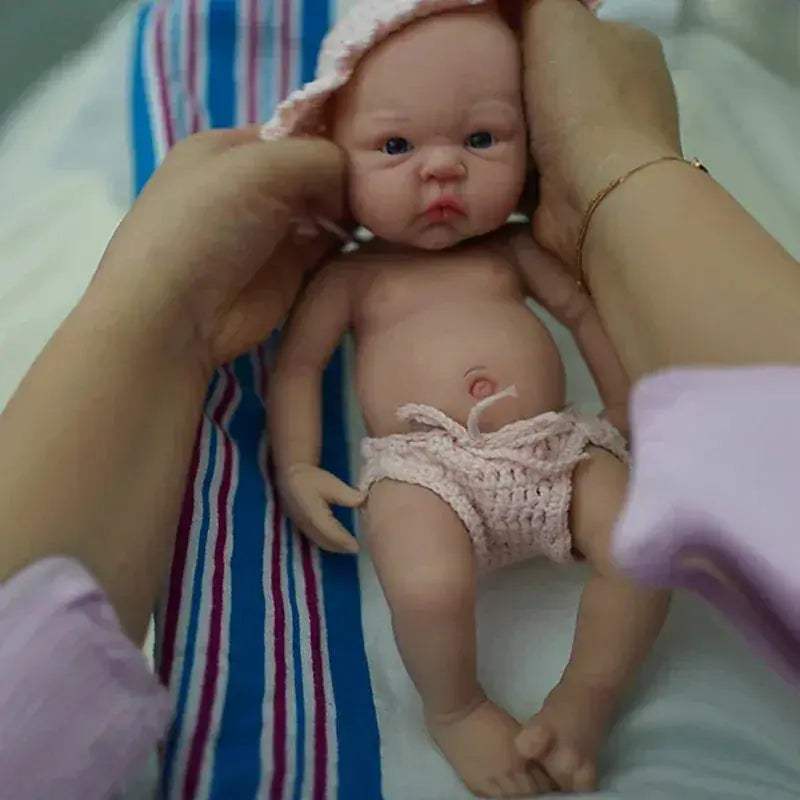 Lifelike Silicone Baby Doll 12 Inch Micro Preemie Anti Stress - ToylandEU