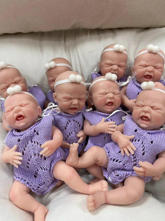  Lifelike Silicone Doll Reborn Mini Baby Anti Stress -  ToylandEU™