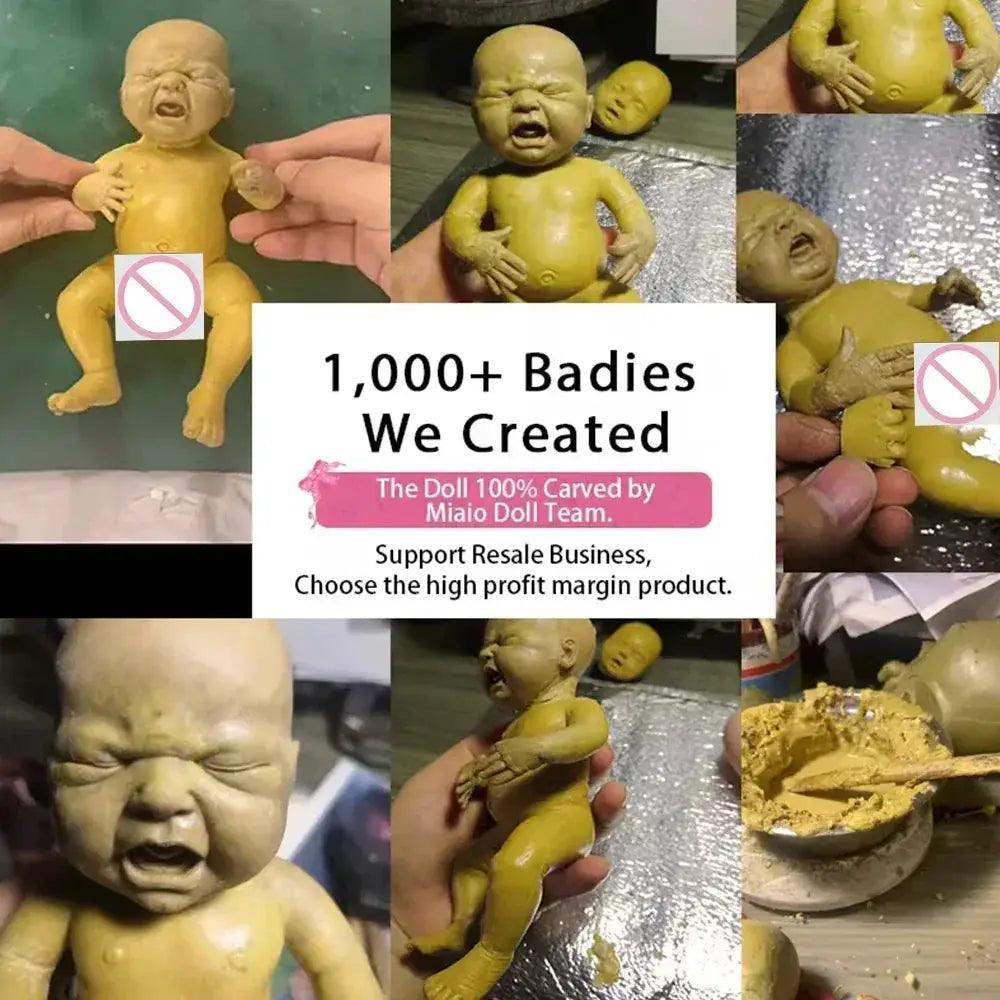  Lifelike Silicone Doll Reborn Mini Baby Anti Stress -  ToylandEU™