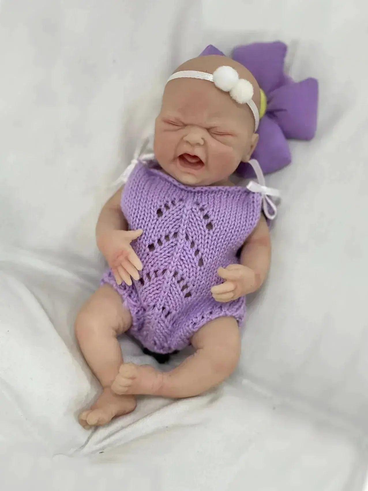  Lifelike Silicone Doll Reborn Mini Baby Anti Stress -  ToylandEU™