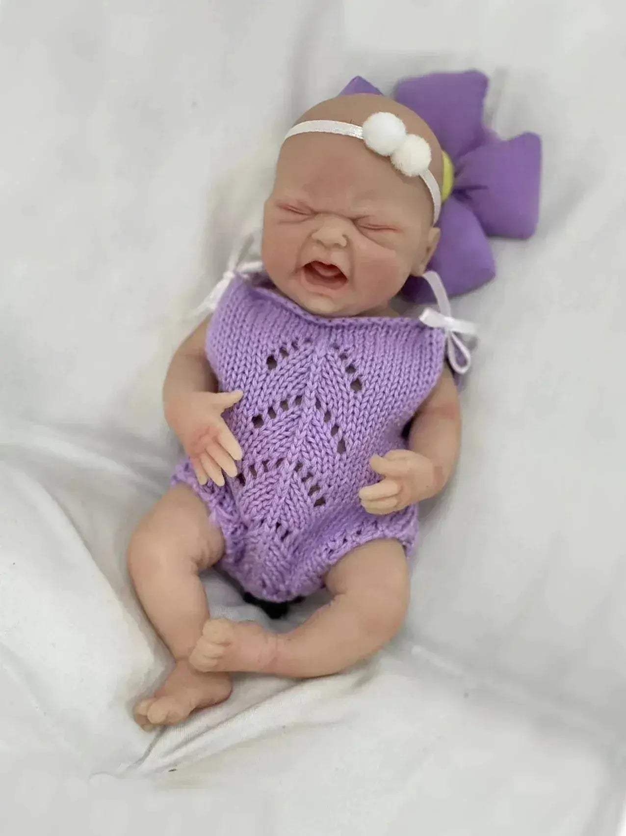  Lifelike Silicone Doll Reborn Mini Baby Anti Stress -  ToylandEU™