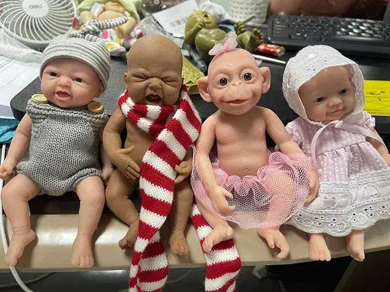  Lifelike Silicone Reborn Baby Doll 7 Inch Anti Stress Toy -  ToylandEU™