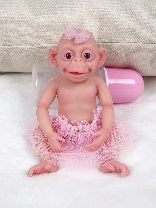 Lifelike Silicone Reborn Baby Doll 7 Inch Mini Anti Stress - ToylandEU