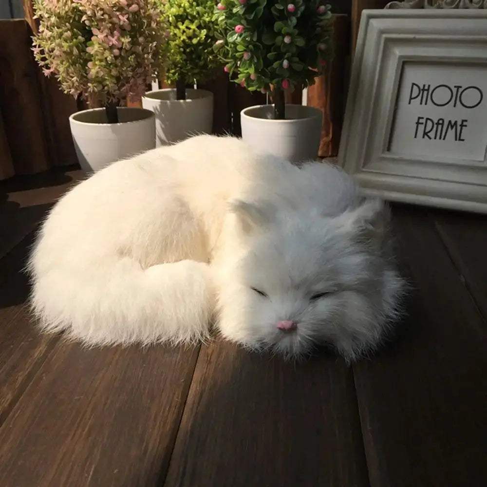 Lifelike Simulation Cat Toy Kitten With Realistic Fur - ToylandEU