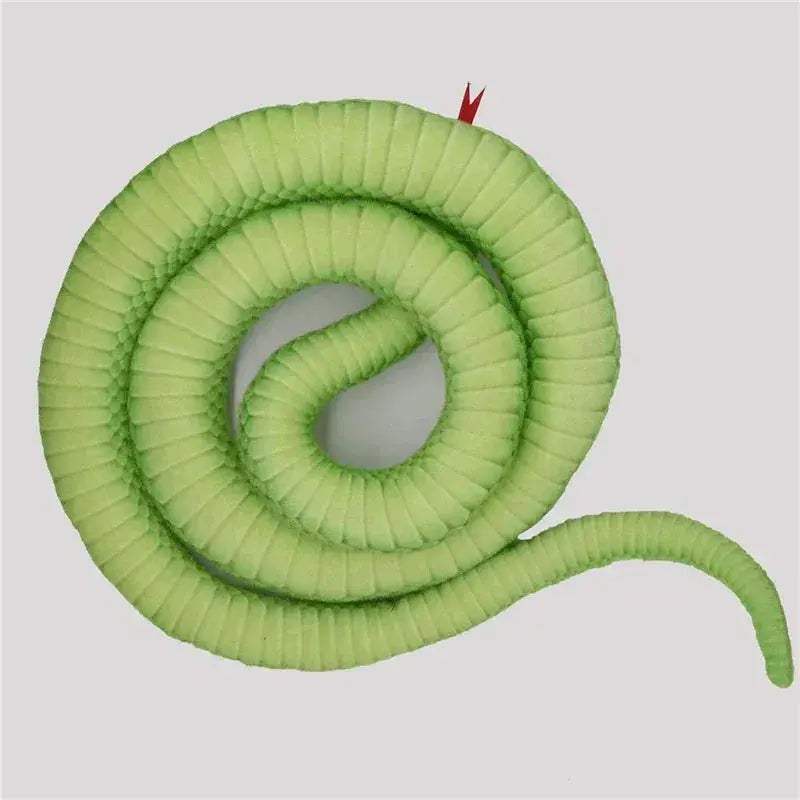 Lifelike Snake Plush Toy Realistic Python For Home Decor - ToylandEU