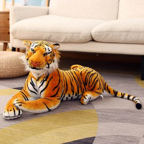 Lifelike Tiger Plushie - Soft Jungle Companion for Kids & Decor - ToylandEU