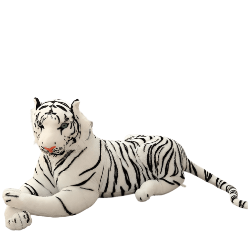 Lifelike Tiger Plushie - Soft Jungle Companion for Kids & Decor - ToylandEU