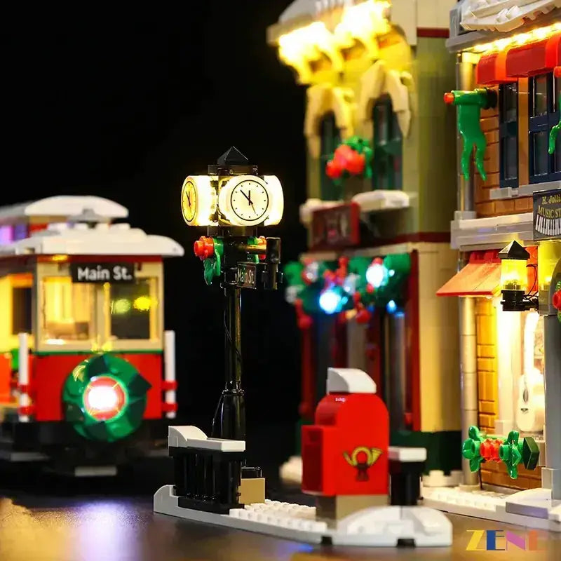 MOC Lego Light Kit for Holiday Main Street 10308 Easy Install - ToylandEU