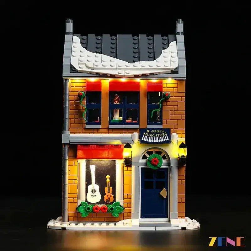 MOC Lego Light Kit for Holiday Main Street 10308 Easy Install - ToylandEU