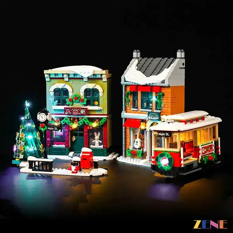 MOC LEGO Light Kit For Holiday Main Street 10308 Easy Install - ToylandEU