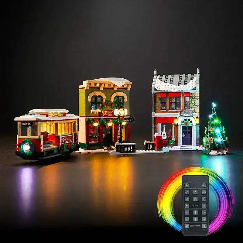 MOC LEGO Light Kit For Holiday Main Street 10308 Easy Install - ToylandEU