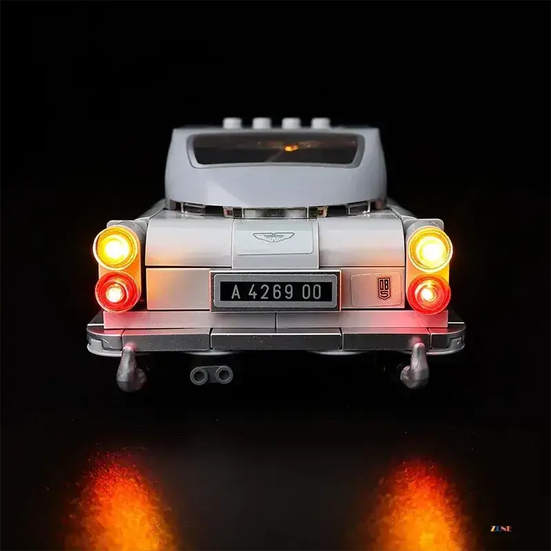 MOC Lego Light Kit for 007 Aston Martin DB5 Night Glow - ToylandEU