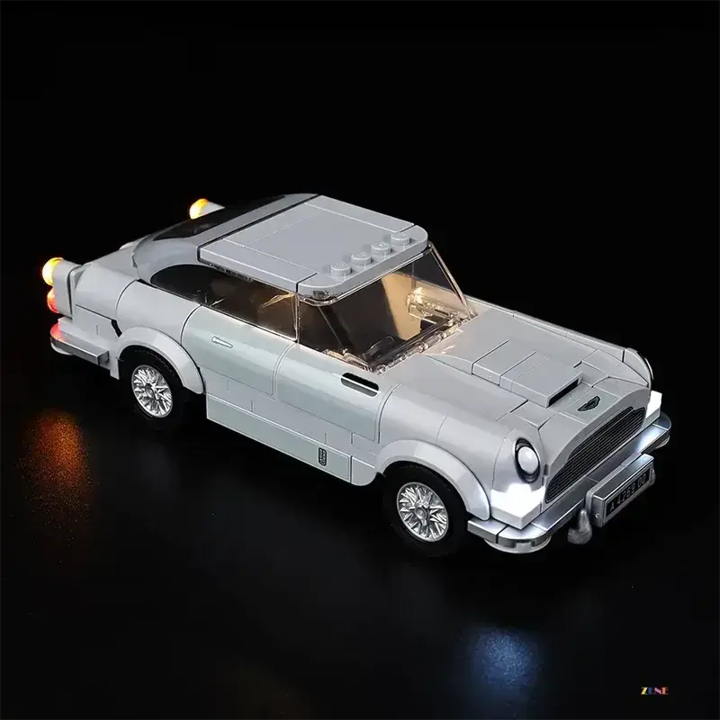 MOC Lego Light Kit for 007 Aston Martin DB5 Night Glow - ToylandEU