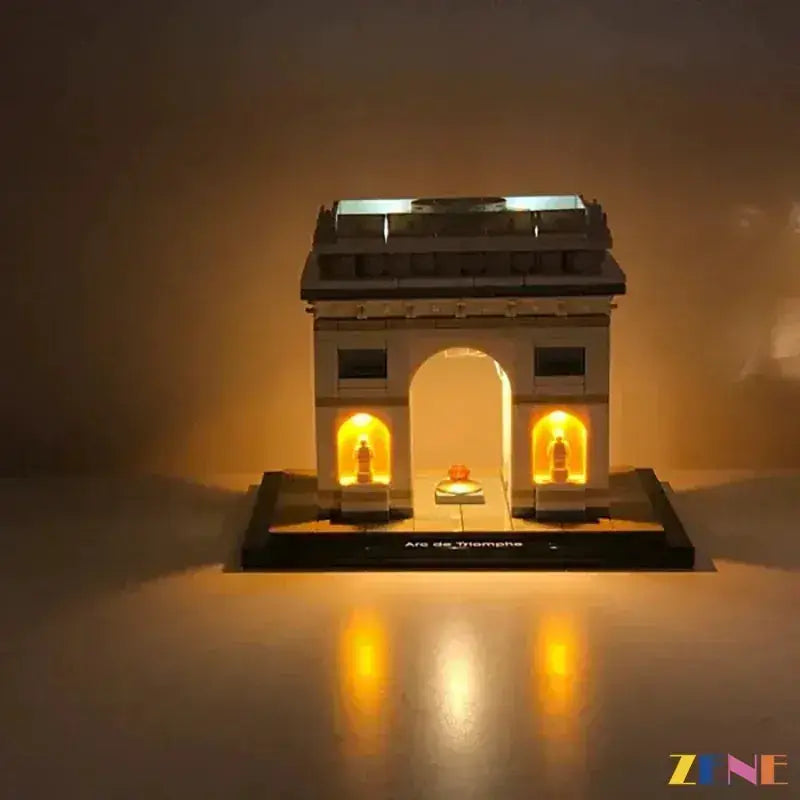 MOC LEGO Arc De Triomphe Light Kit With Discreet Illumination - ToylandEU