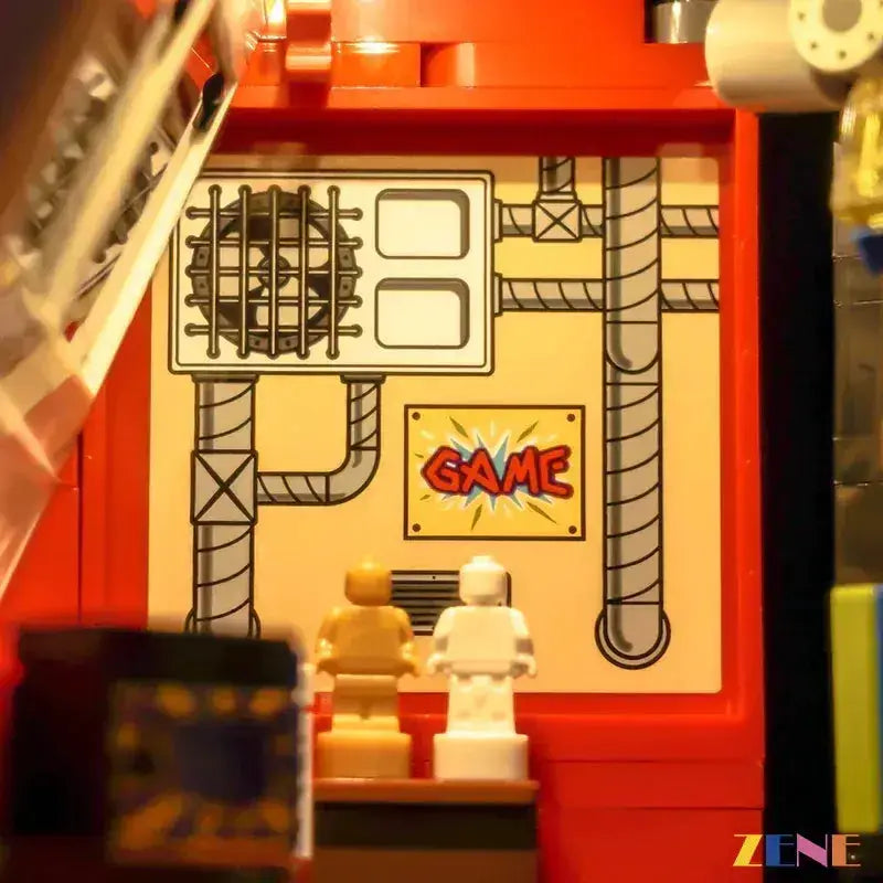 MOC LEGO Arcade Light Kit With Neon Style Edge Lighting - ToylandEU