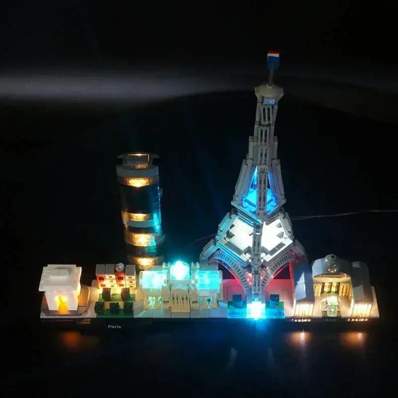 MOC Lego Architecture Paris Light Kit For Brighter Display - ToylandEU