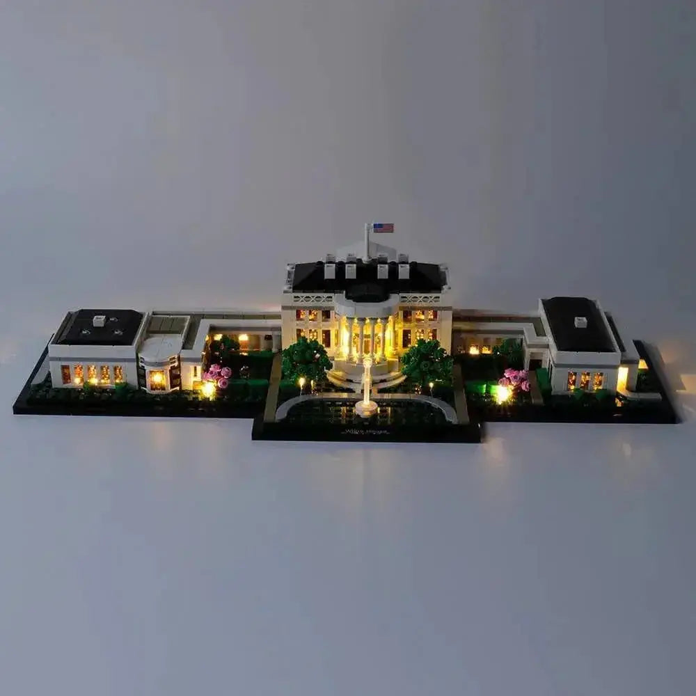 MOC Lego Architecture The White House LED Light Display Kit - ToylandEU