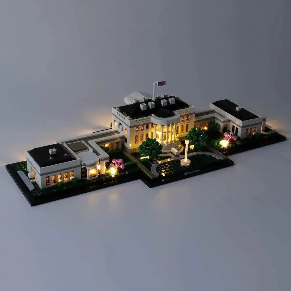 MOC Lego Architecture The White House LED Light Display Kit - ToylandEU