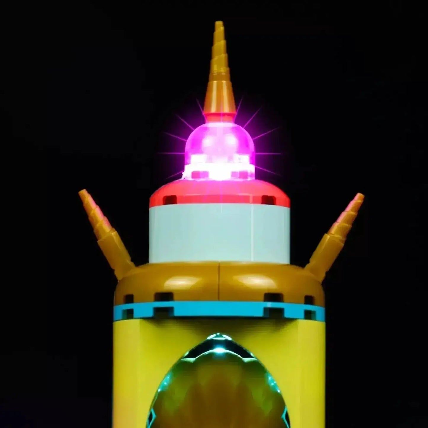 MOC LEGO Ariel Underwater Palace Light Kit for Easy Display - ToylandEU