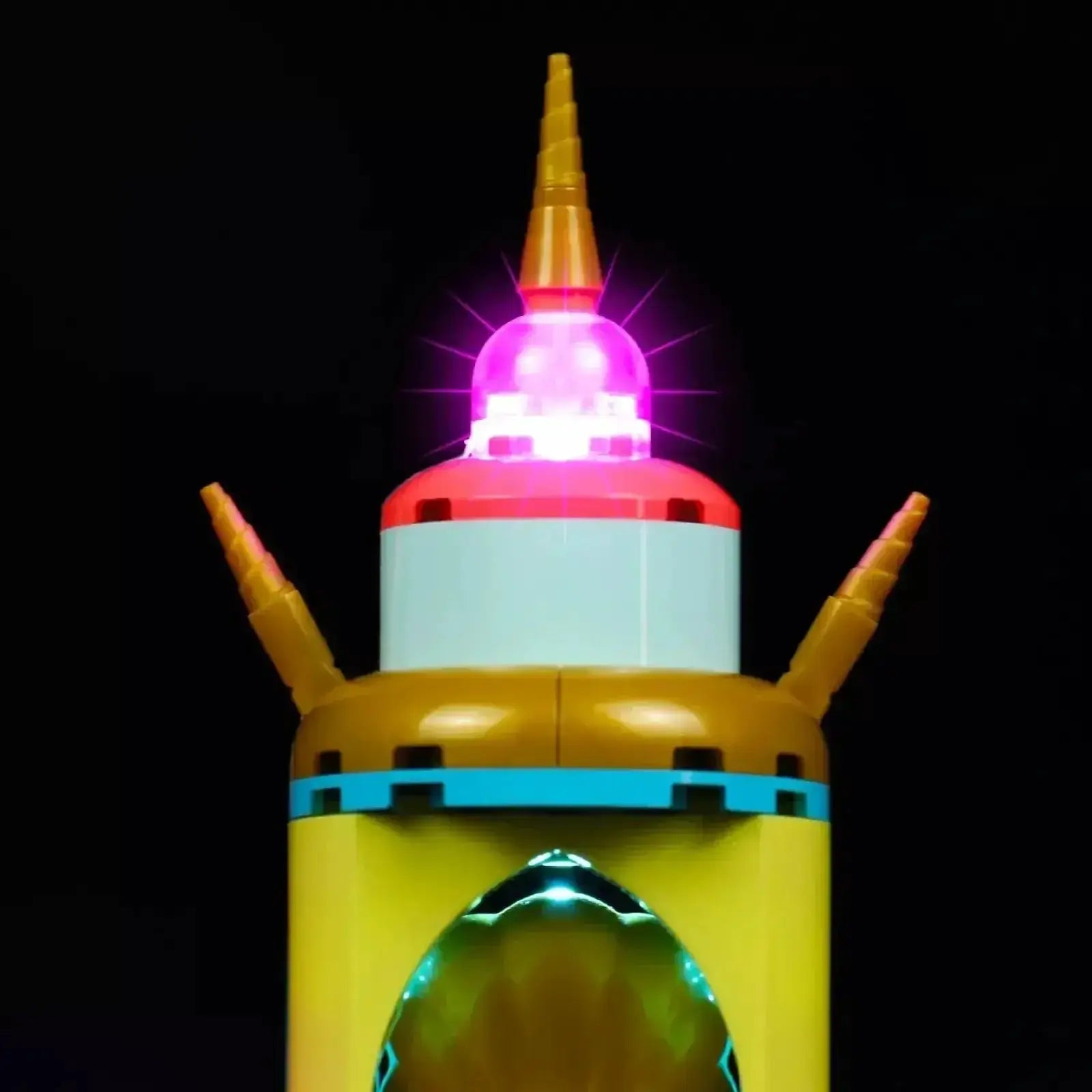 MOC LEGO Ariel Underwater Palace Light Kit for Easy Display - ToylandEU