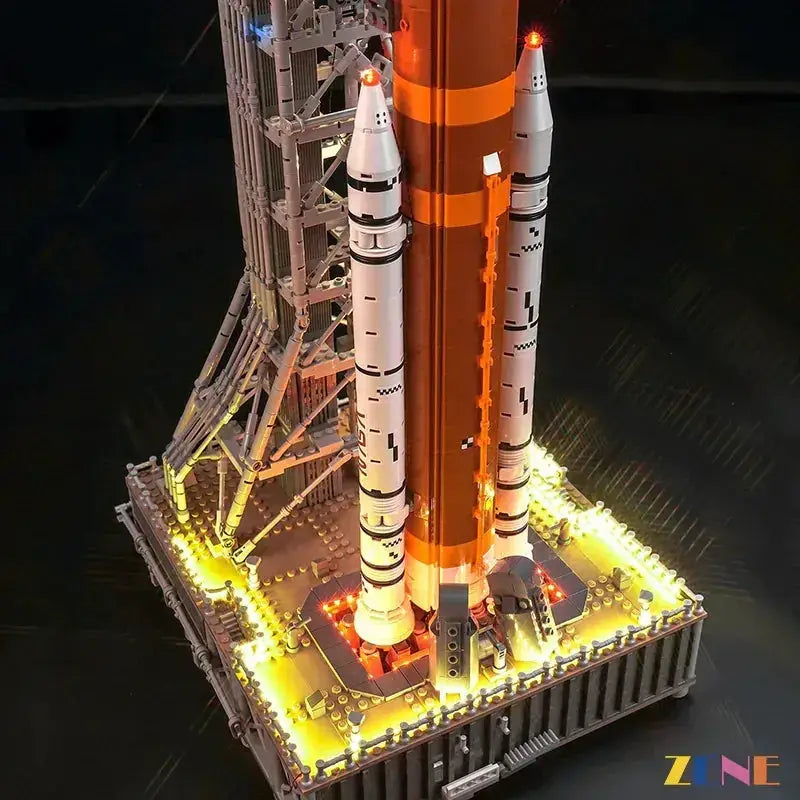 MOC Illuminated LEGO Artemis Light Kit for Space Launch System 10341 - ToylandEU