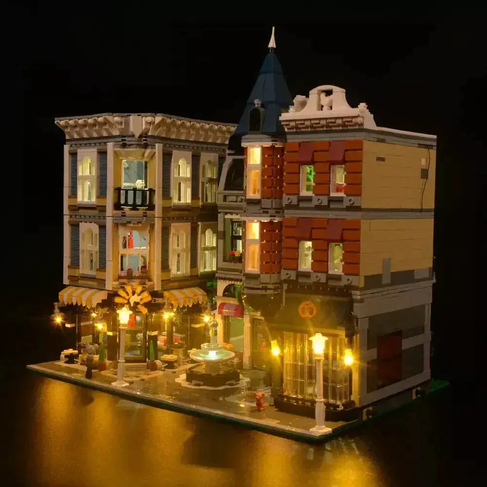 MOC LEGO Lighting Kit For Assembly Square 10255 Easy Install - ToylandEU