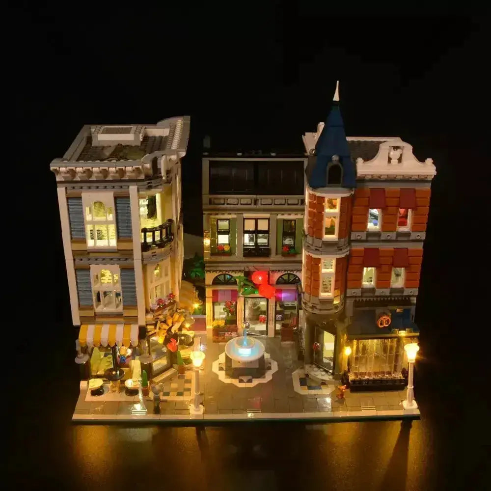 MOC LEGO Lighting Kit For Assembly Square 10255 Easy Install - ToylandEU