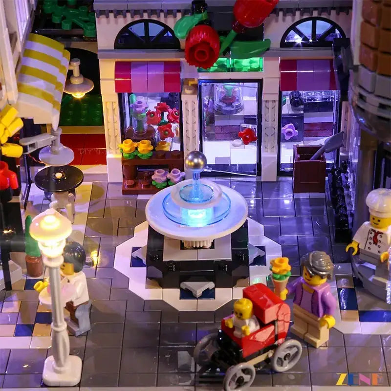 MOC LEGO Assembly Square LED Lighting Upgrade Easy Install 10255 - ToylandEU