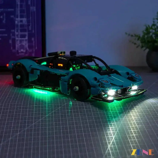 MOC Premium LEGO Aston Martin Valkyrie Lighting Kit With LEDs - ToylandEU