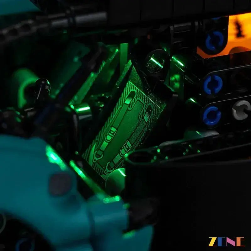 MOC Premium LEGO Aston Martin Valkyrie Lighting Kit With LEDs - ToylandEU