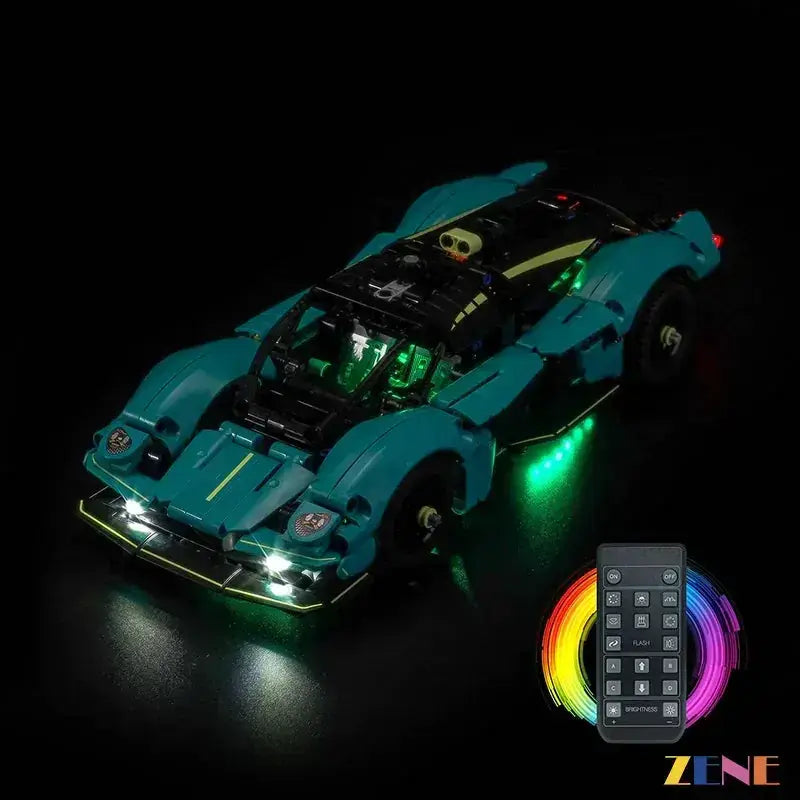 MOC Premium LEGO Aston Martin Valkyrie Lighting Kit With LEDs - ToylandEU