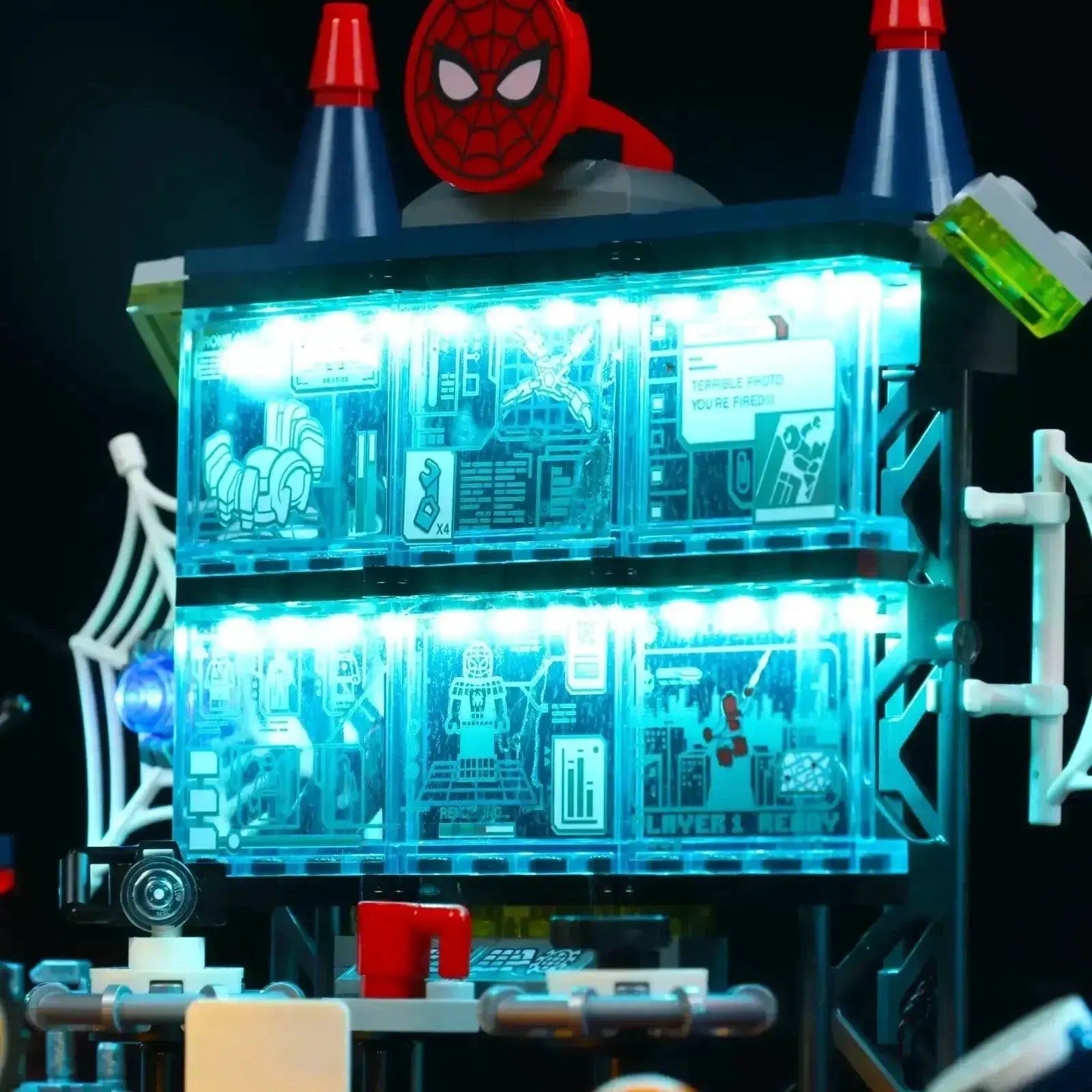 MOC Lego Light Kit For Spider Lair 76175 With Bright LEDs - ToylandEU