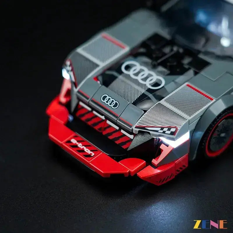 MOC LEGO Audi S1 ETron Light Kit Easy Install 76921 LED - ToylandEU