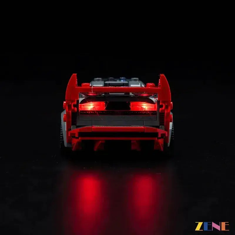 MOC LEGO Audi S1 ETron Light Kit Easy Install 76921 LED - ToylandEU