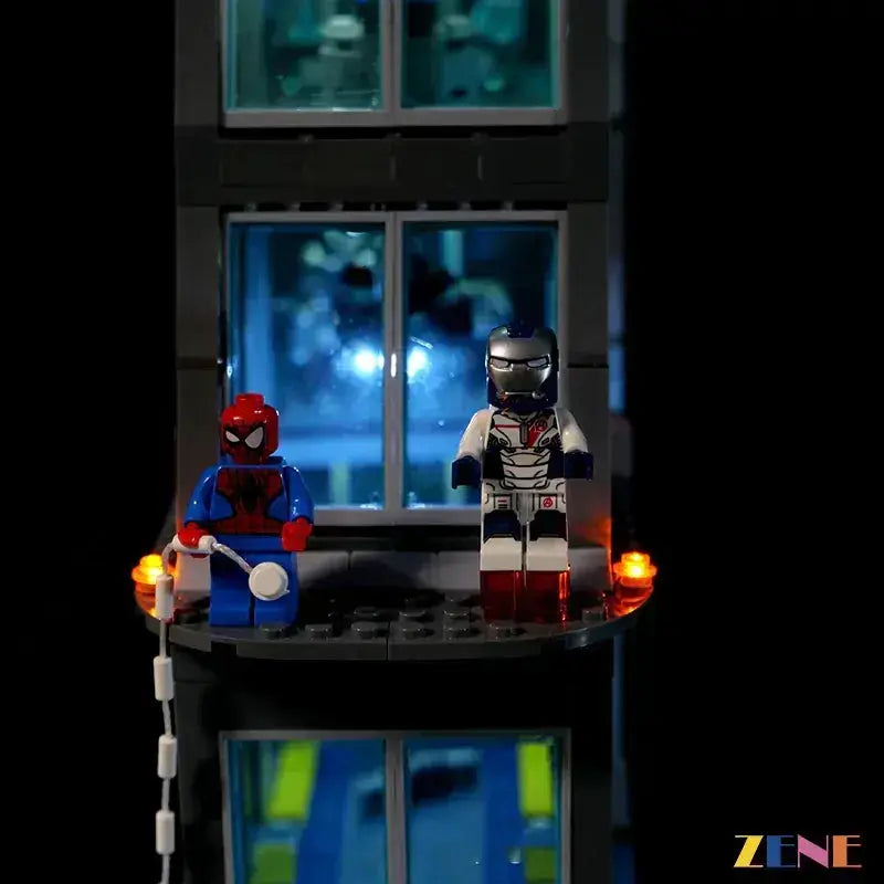 MOC Lego Avengers Tower Light Kit For 76166 With Easy Install - ToylandEU