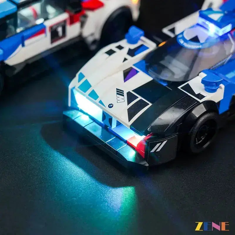 MOC LEGO Illuminated Lighting For BMW M4 GT3 And M Hybrid - ToylandEU
