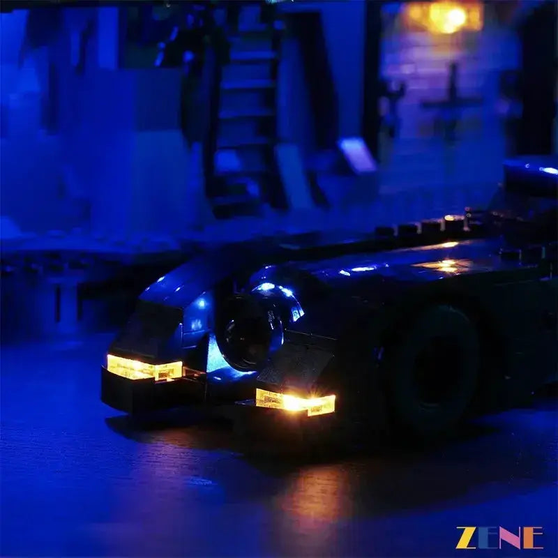 MOC Lego Batcave Light Kit With Red Chamber LEDs Brightening Display - ToylandEU