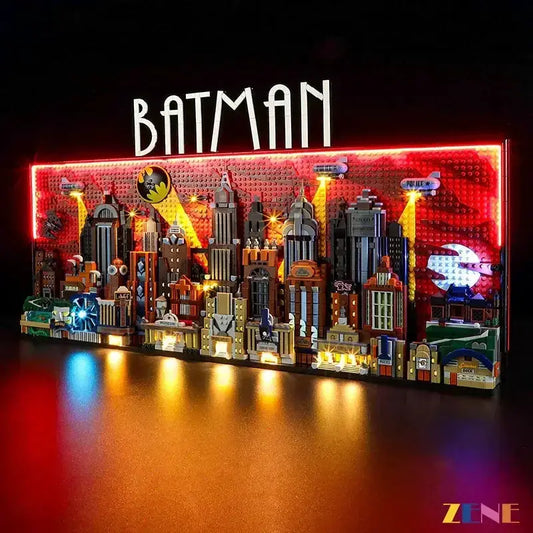 MOC LEGO Batman Light Kit for Gotham City 76271 Easy Install - ToylandEU