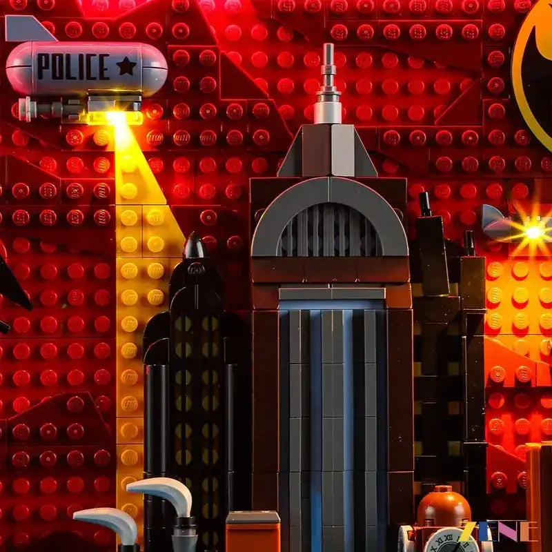 MOC LEGO Batman Light Kit for Gotham City 76271 Easy Install - ToylandEU