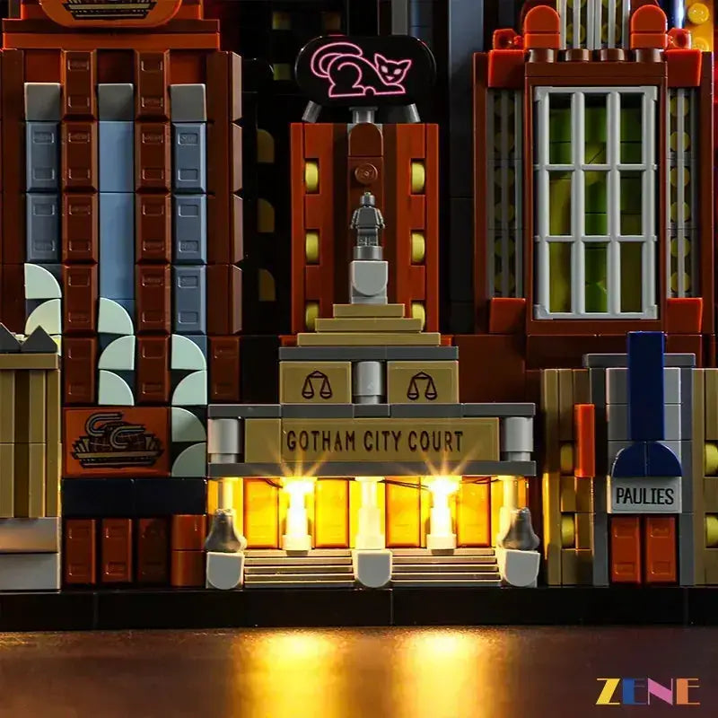MOC LEGO Batman Light Kit for Gotham City 76271 Easy Install - ToylandEU