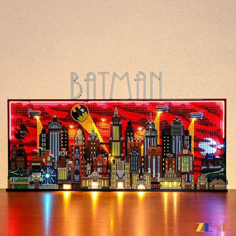 MOC LEGO Batman Light Kit for Gotham City 76271 Easy Install - ToylandEU