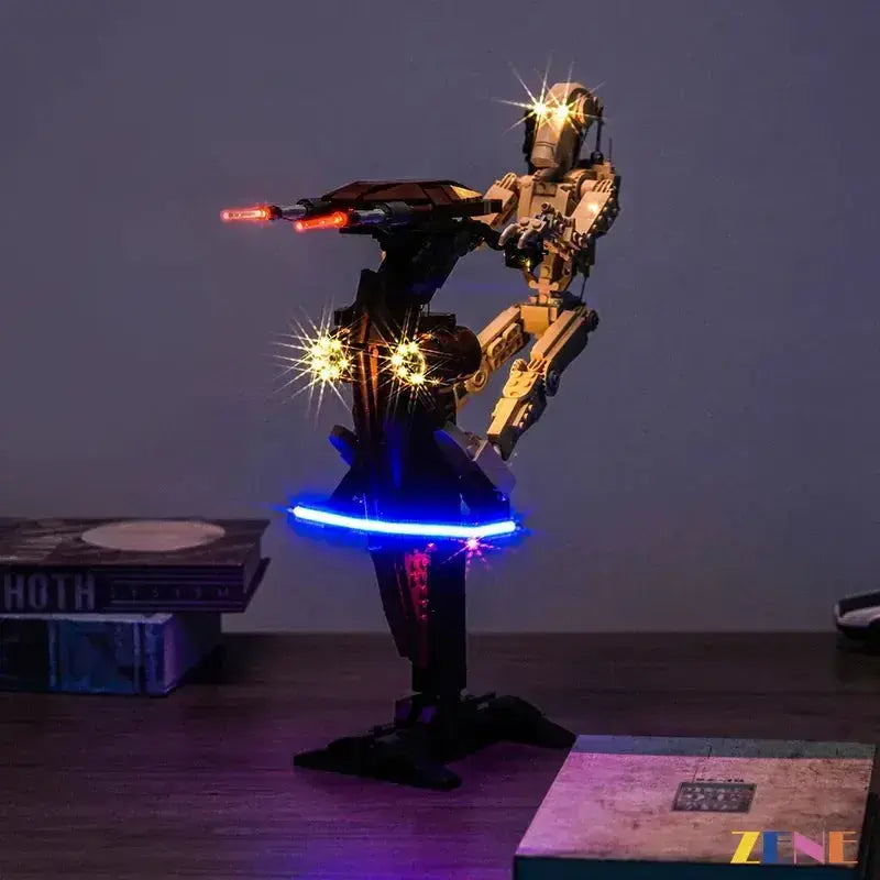 MOC LEGO Battle Droid Light Kit With STAP 75428 Illumination - ToylandEU