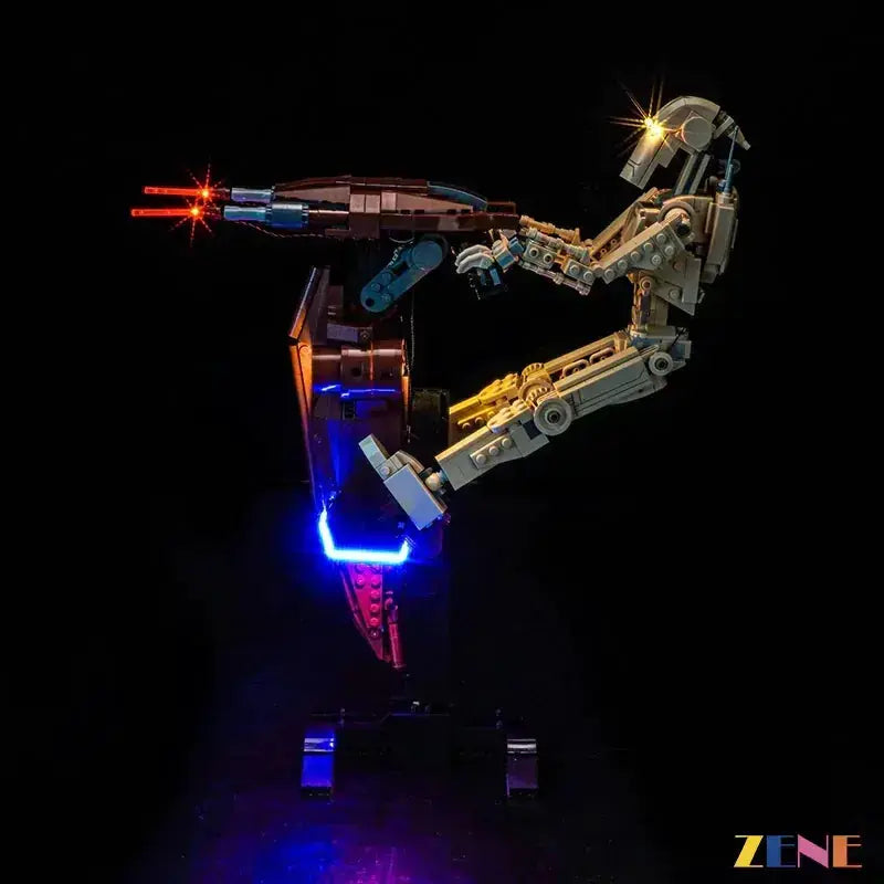 MOC LEGO Battle Droid Light Kit With STAP 75428 Illumination - ToylandEU