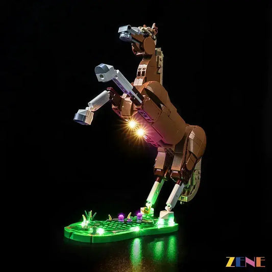 MOC LEGO Beautiful Horse LED Light Kit For 31166 Creator Set - ToylandEU