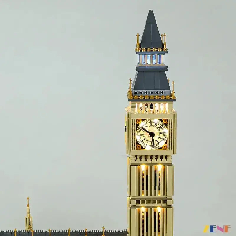 MOC LEGO Big Ben Light Kit for 10253 Sets Easy Install - ToylandEU